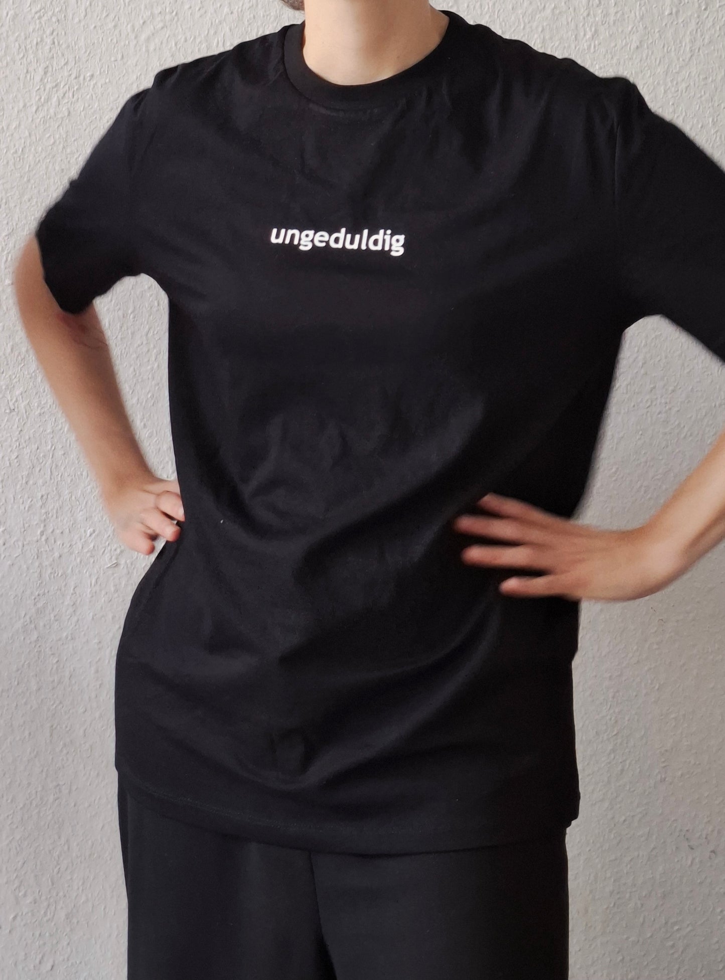 Ein ungeduldiges T-Shirt