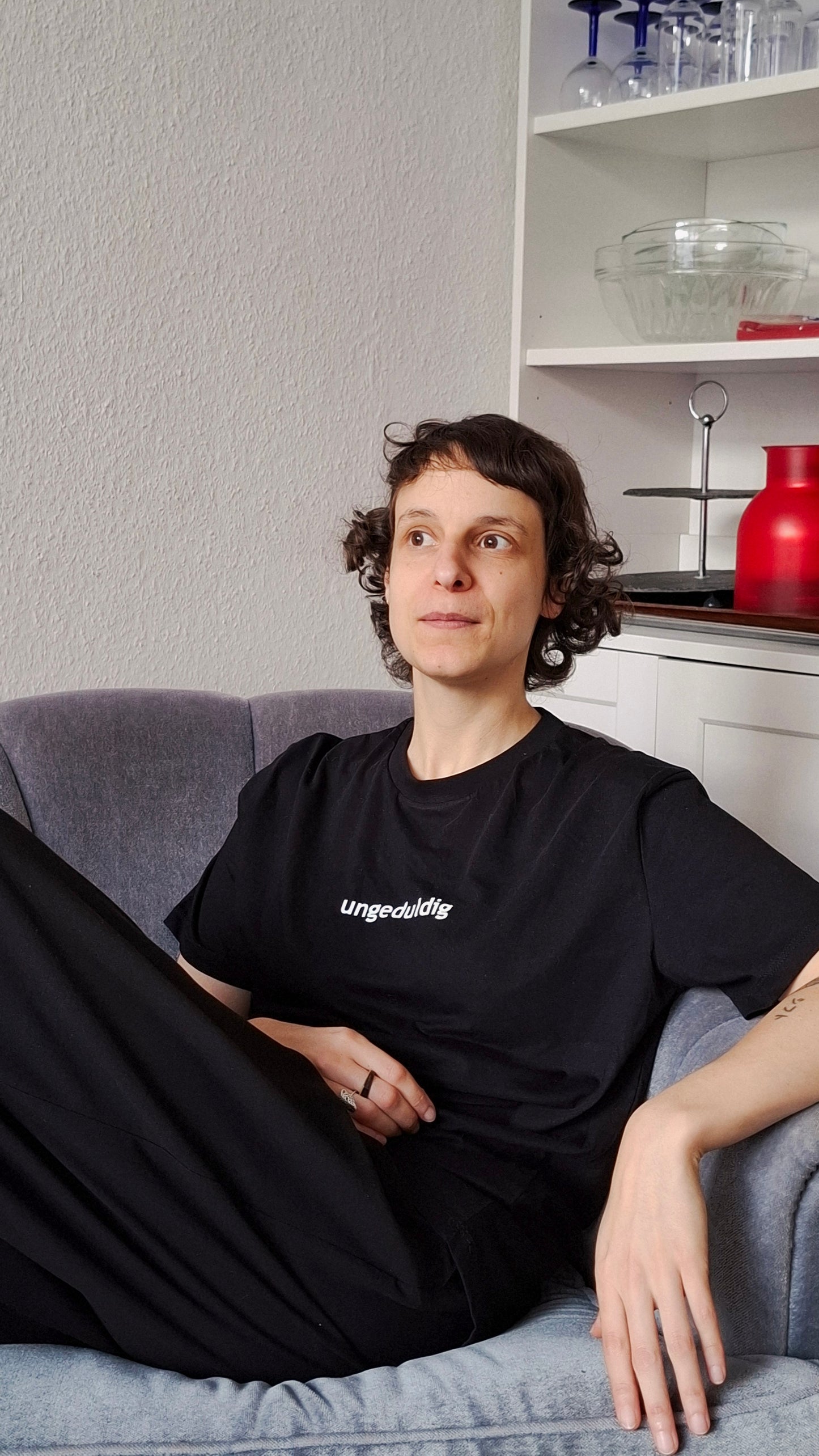 Ein ungeduldiges T-Shirt